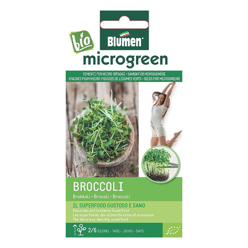 Broccoli - Microgemüse BIO Broccoli - Microgemüse BIO