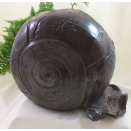Schnecke braun  aus Keramik. ca. 15 cm  - Raritäten